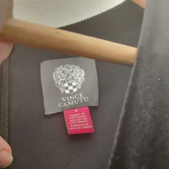 Vince Camuto Velvet Knot-Waist Jumpsuit - Picture 4 of 7